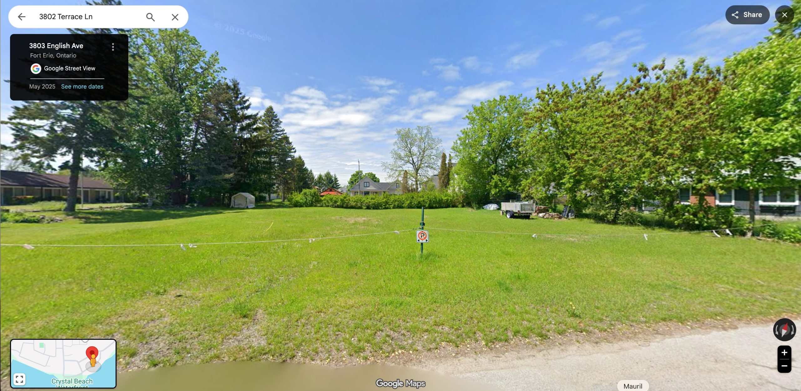 3804 Terrace Lane. Lot 30 and Lot 29.